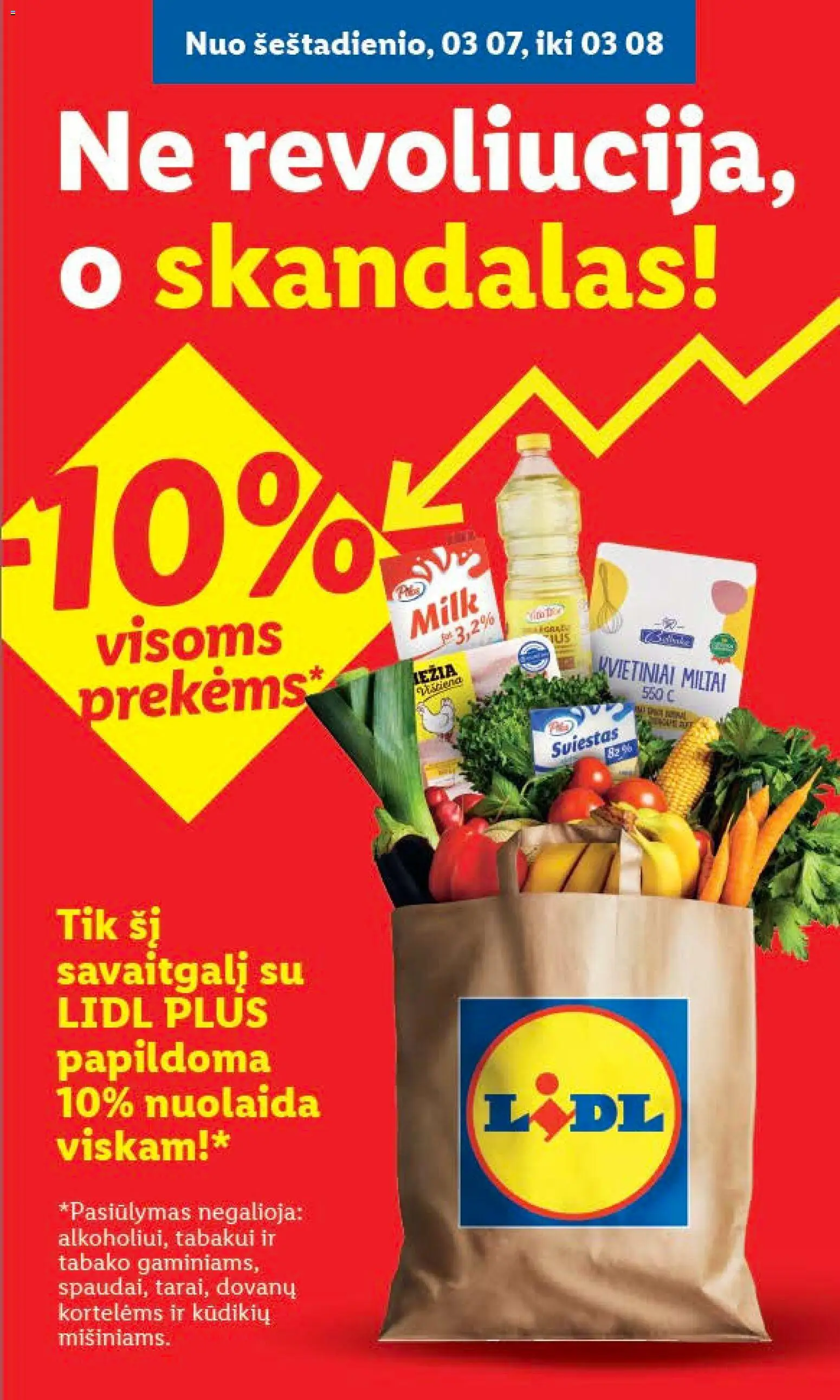 LIDL parduotuvės leidinio LIDL leidinys galiojančio nuo 2026.03.02 peržiūra