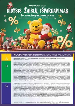 Koops parduotuvės leidinio Leidinys galiojančio nuo 2025.11.24 peržiūra | puslapis: 2