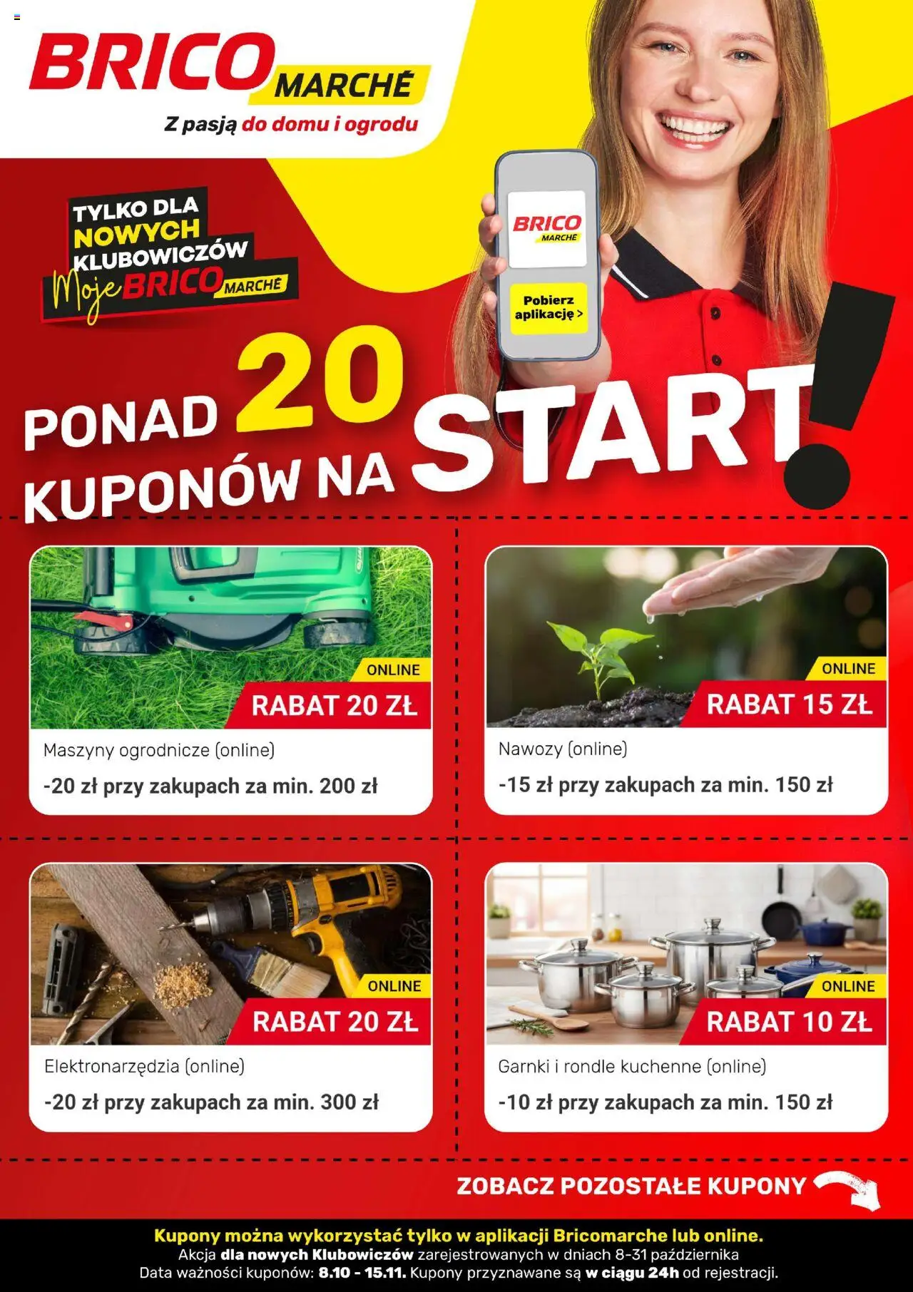 Brico Marché Kupony online od 08.10.2025 - Nowa Gazetka - Numer strony 1