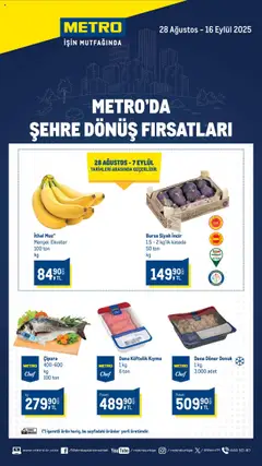 Metro Katalog 28.08.2025 - Broşürünün önizlemesi