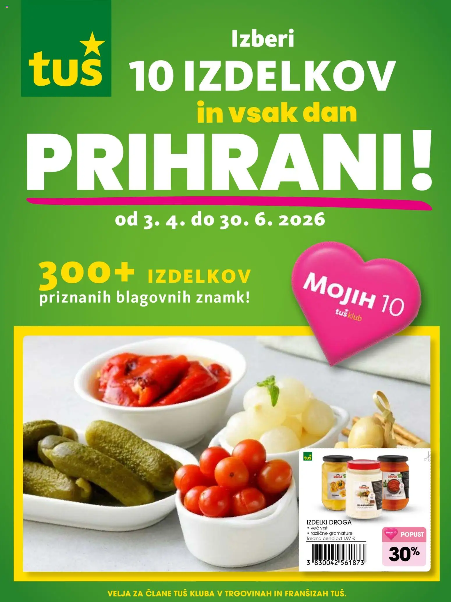Predogled kataloga iz trgovine Tuš veljaven od 03.04.2026