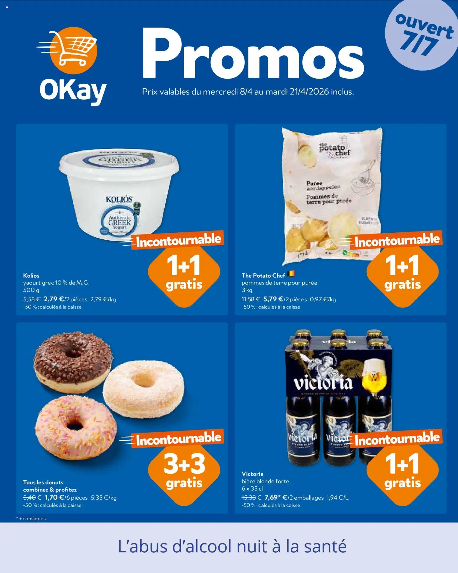 Voorbeeld van OKay Publicité van winkel OKay geldig vanaf 08/04/2026