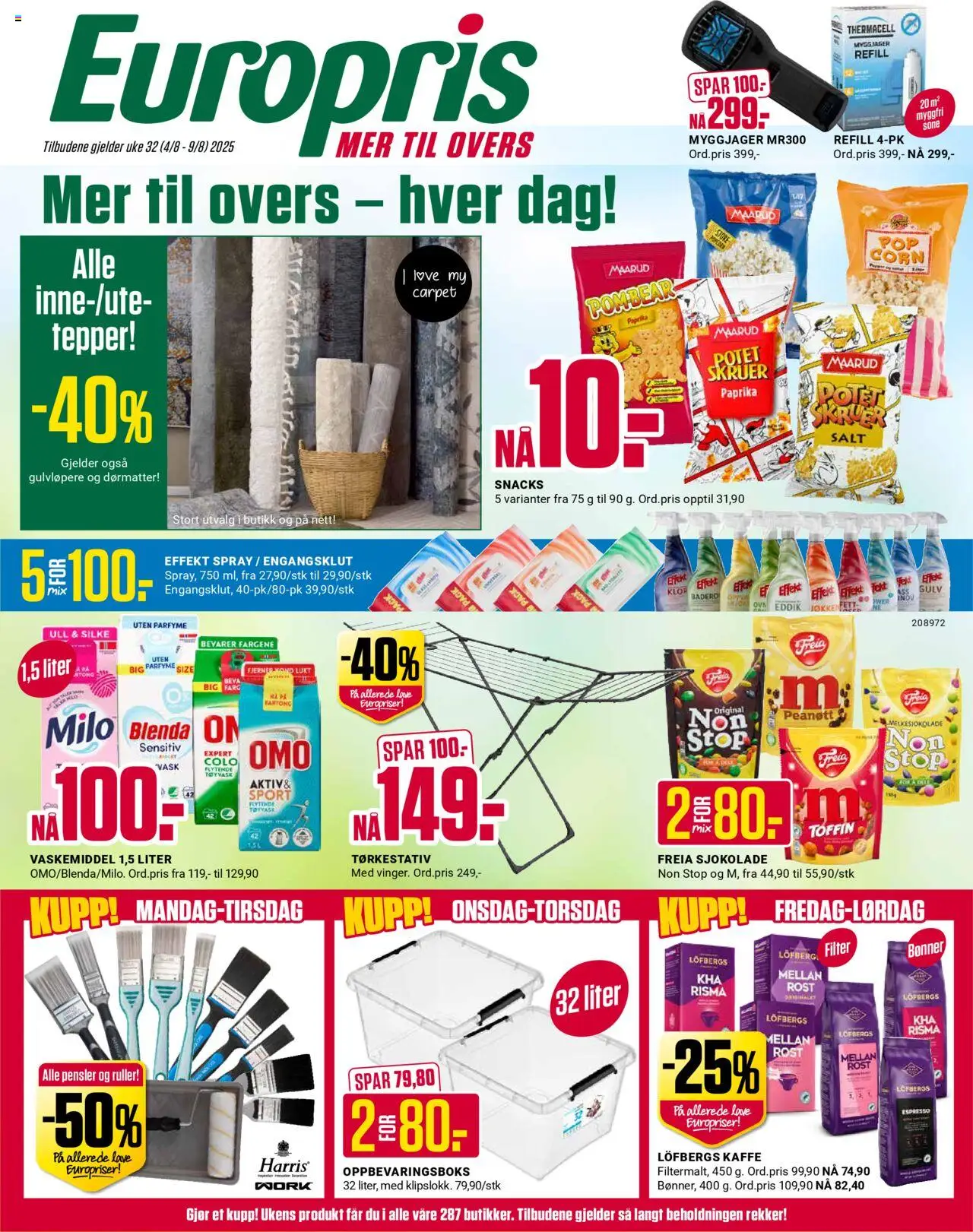 Kundeavis Europris gyldig fra 04/08/2025 - Sidenummer 1