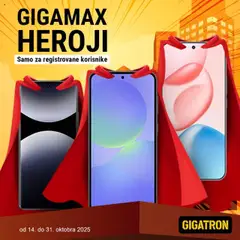 Pregled Gigatron kataloga - važi od 14.10.2025