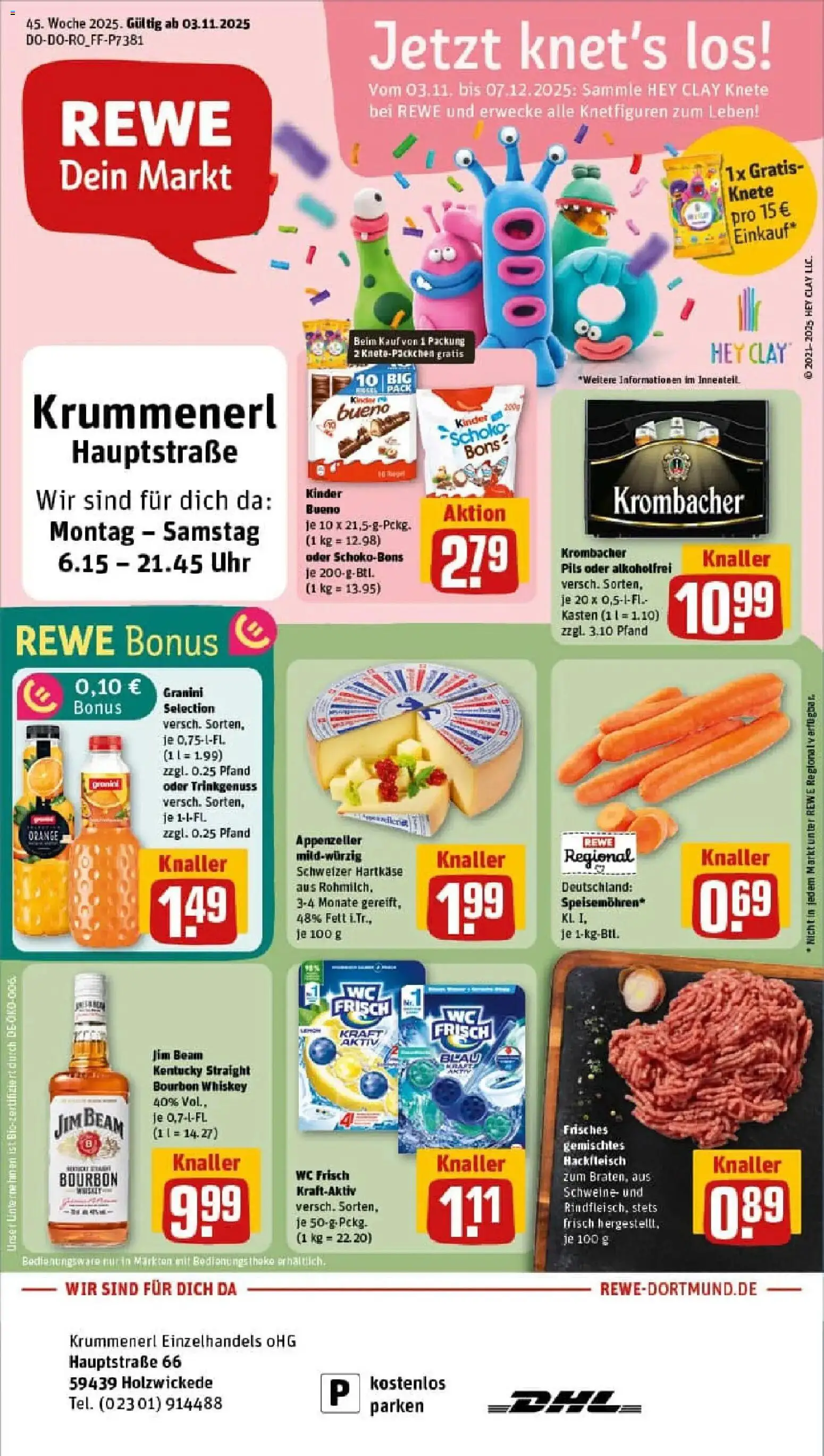 Vorschau von dem Prospekt des Geschäftes Rewe, gültig ab dem 02.11.2025
