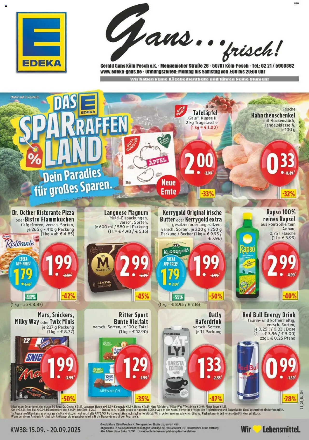 EDEKA Prospekt ab 14.09.2025 - Prospekt Köln Online