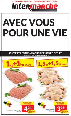 Prévisualisation de Folder de la semaine 8 du magasin Intermarché formulaire valide 17/02/2026