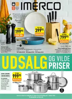 Eksempel på tilbudsavis Uge 04 Udsalg fra butik Imerco gyldig fra 16/01/2026