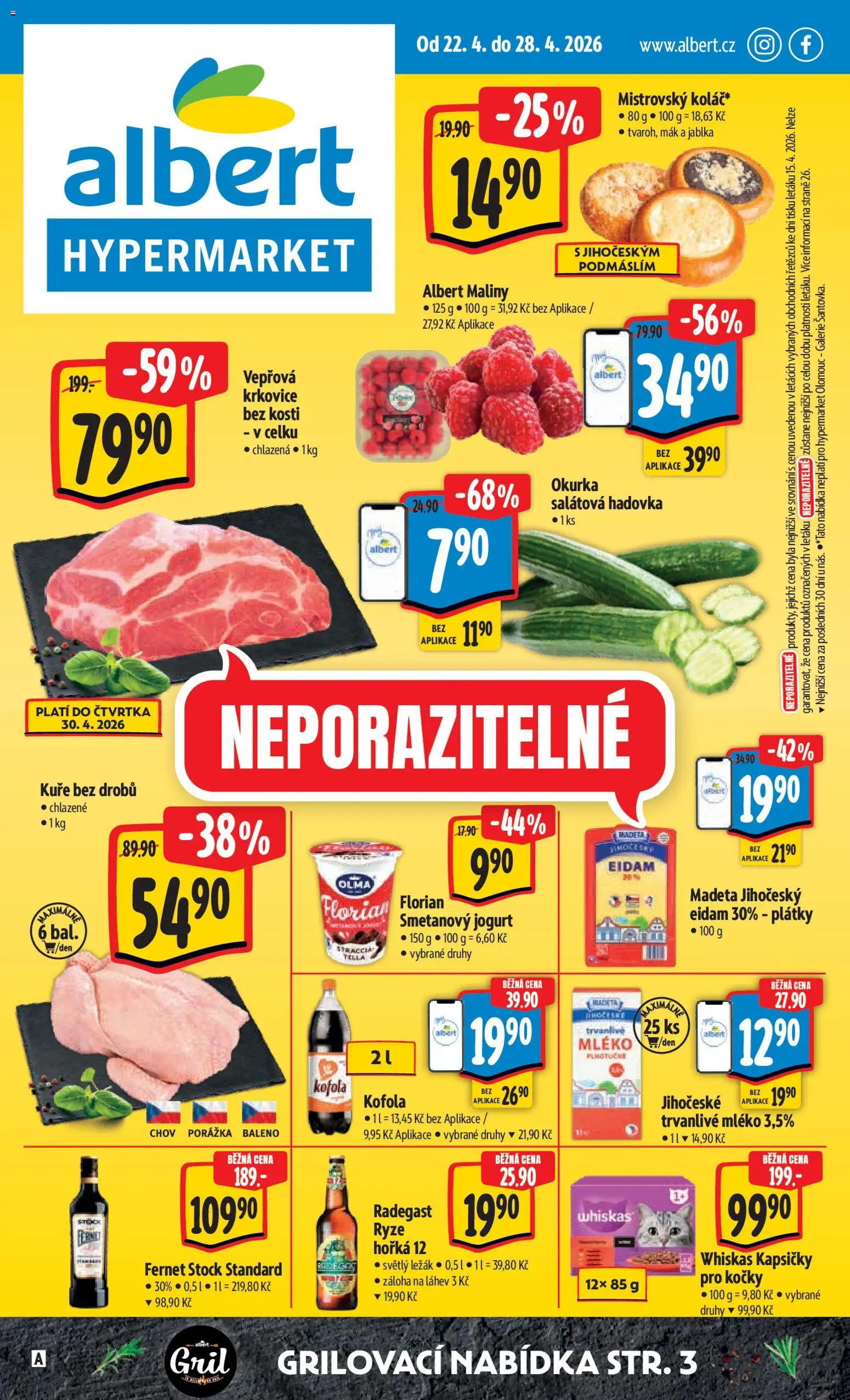 Náhled nabídky: Albert Albert leták - Hypermarket platný od 22.04.2026