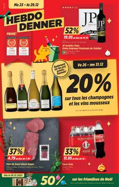 Vorschau des Merkblatts Aktionen FR vom Shop Denner gültig von 23.12.2025 bis 31.12.2025