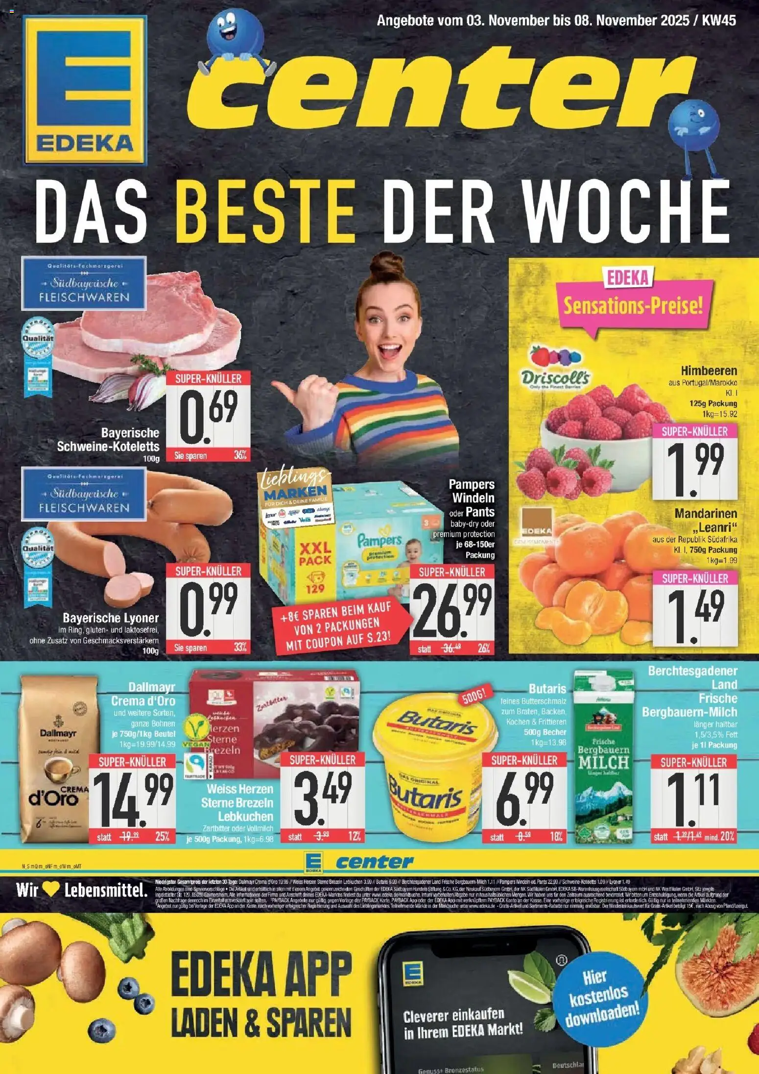 Vorschau von dem Prospekt des Geschäftes Edeka, gültig ab dem 03.11.2025