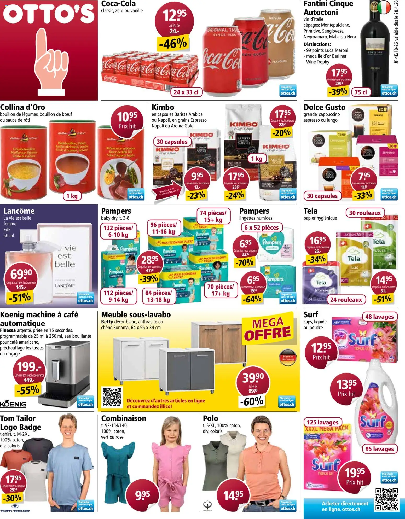 Vorschau des Merkblatts Otto's aktionen FR vom Shop Otto's gültig von 28.04.2026 bis 04.05.2026