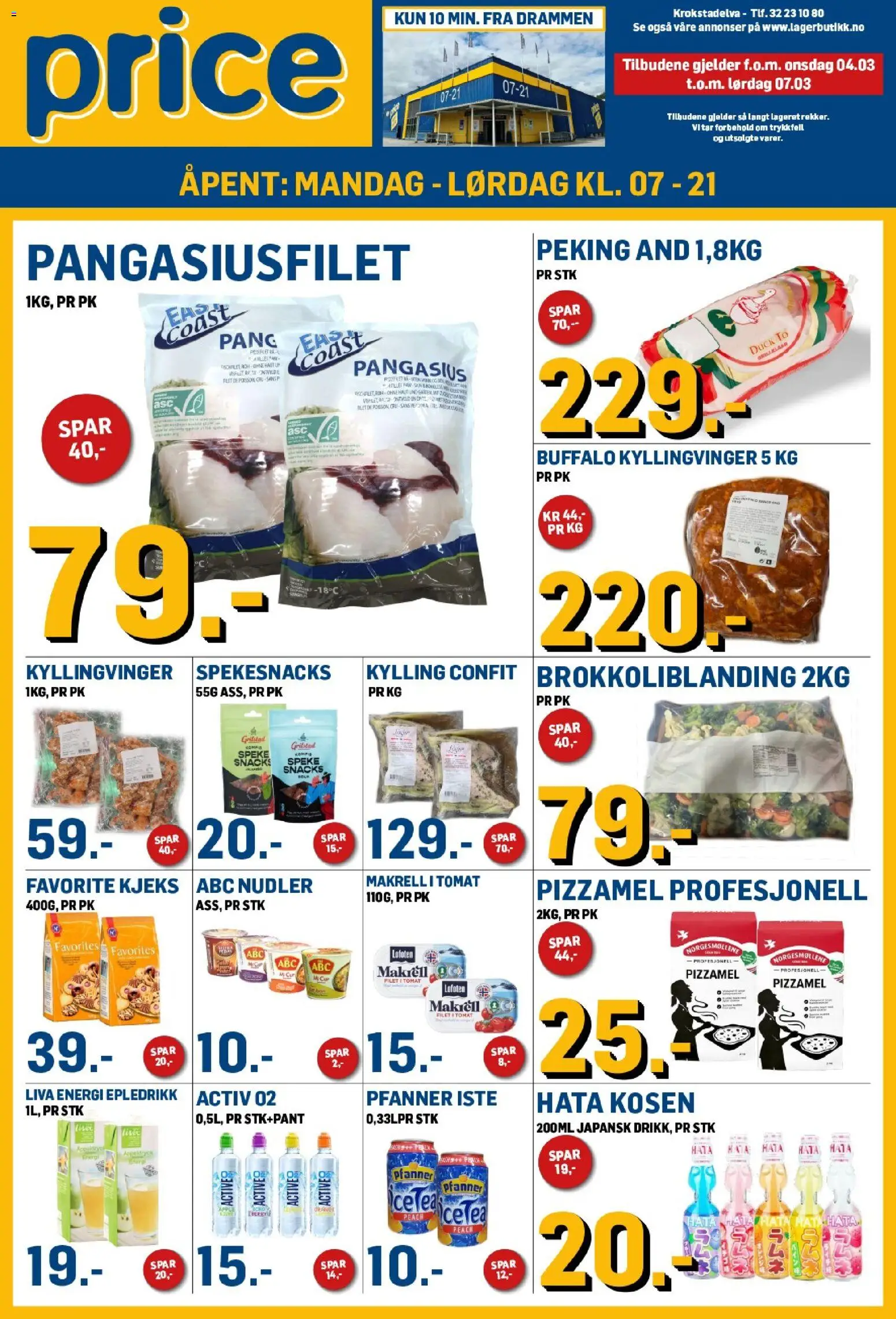 Forhåndsvis Price Lagerbutikk kundeavis fra butikk Price Lagerbutikk gyldig fra 04/03/2026