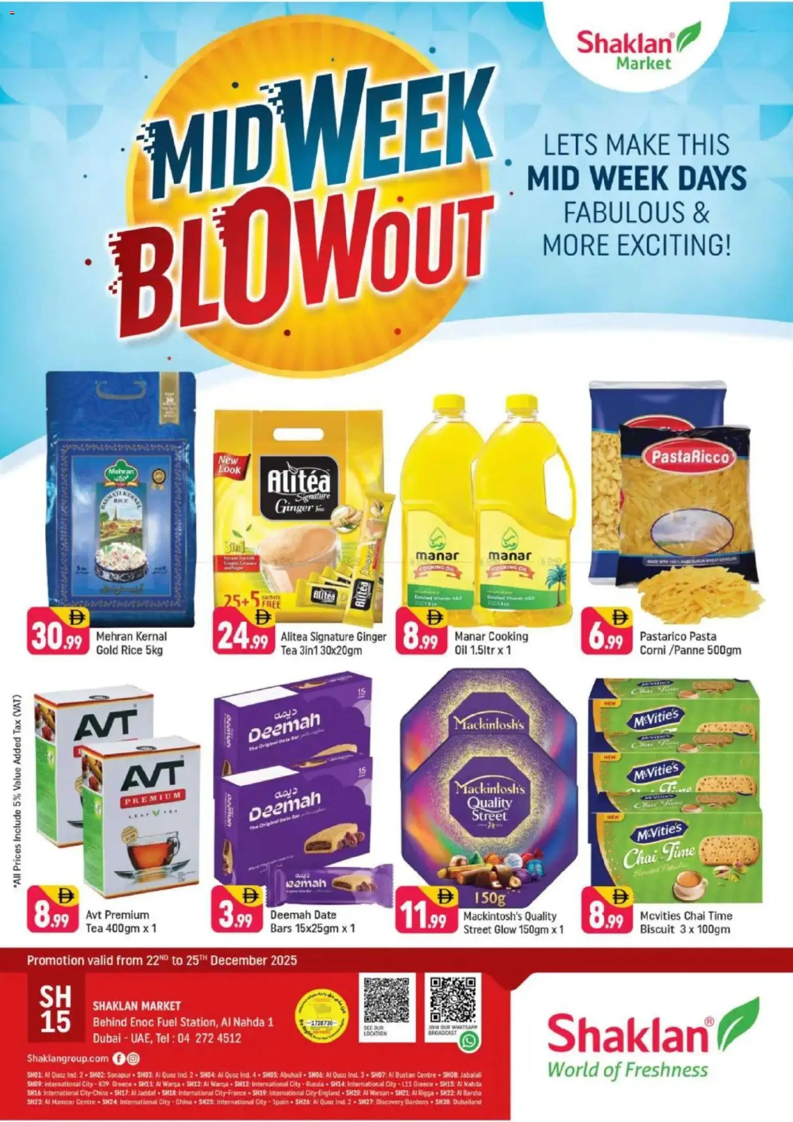Preview of the catalogue Midweek Blow Out - Al Nahda 1, Dubai of store Shaklan valid from 22 Dec, 2025