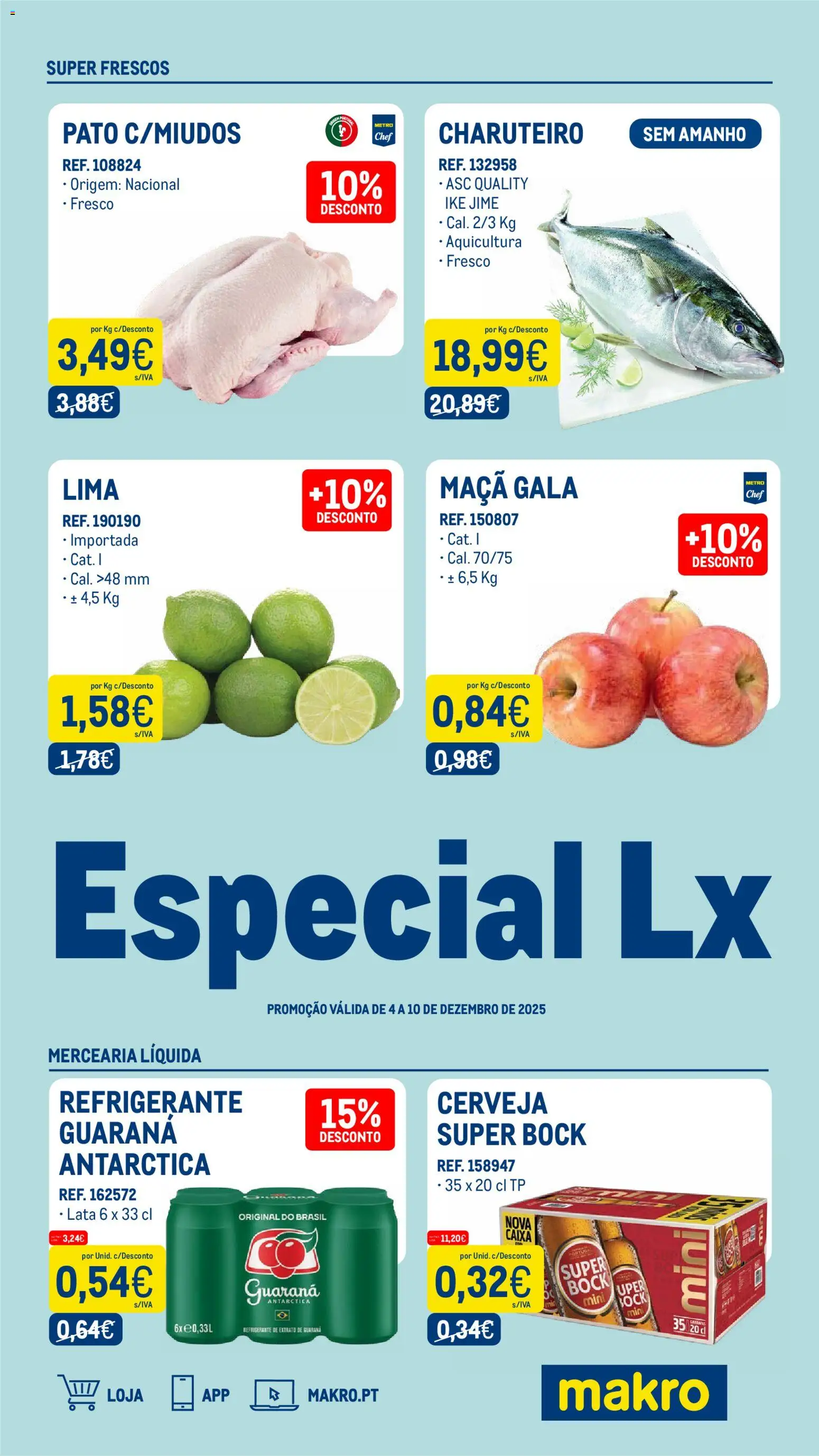 Pré-visualização do folheto da loja Makro válida a partir de 04/12/2025