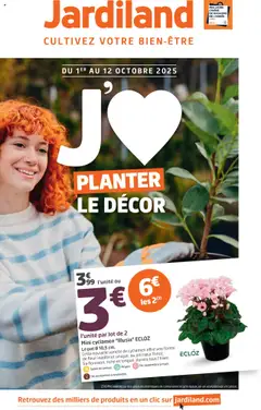 Prévisualisation de Catalogue du magasin Jardiland formulaire valide 01/10/2025