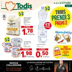 Anteprima dell'opuscolo Volantino Abruzzo - Marche - Molise dal negozio Todis valido da 04/09/2025