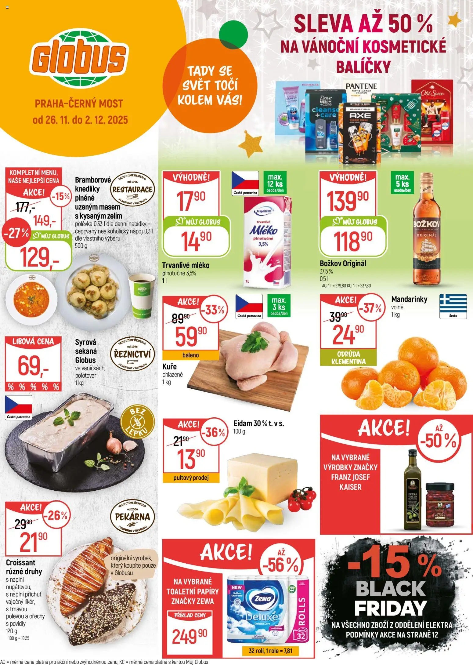 Náhled nabídky: Globus Praha Černý Most platný od 26.11.2025