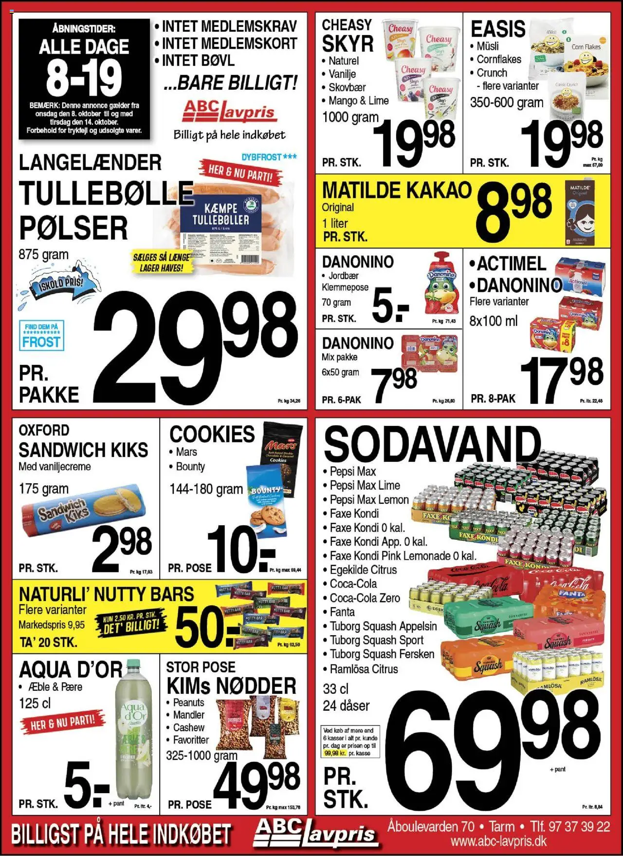 Abc Lavpris tilbudsavis gyldig fra 08/10/2025 - side 1