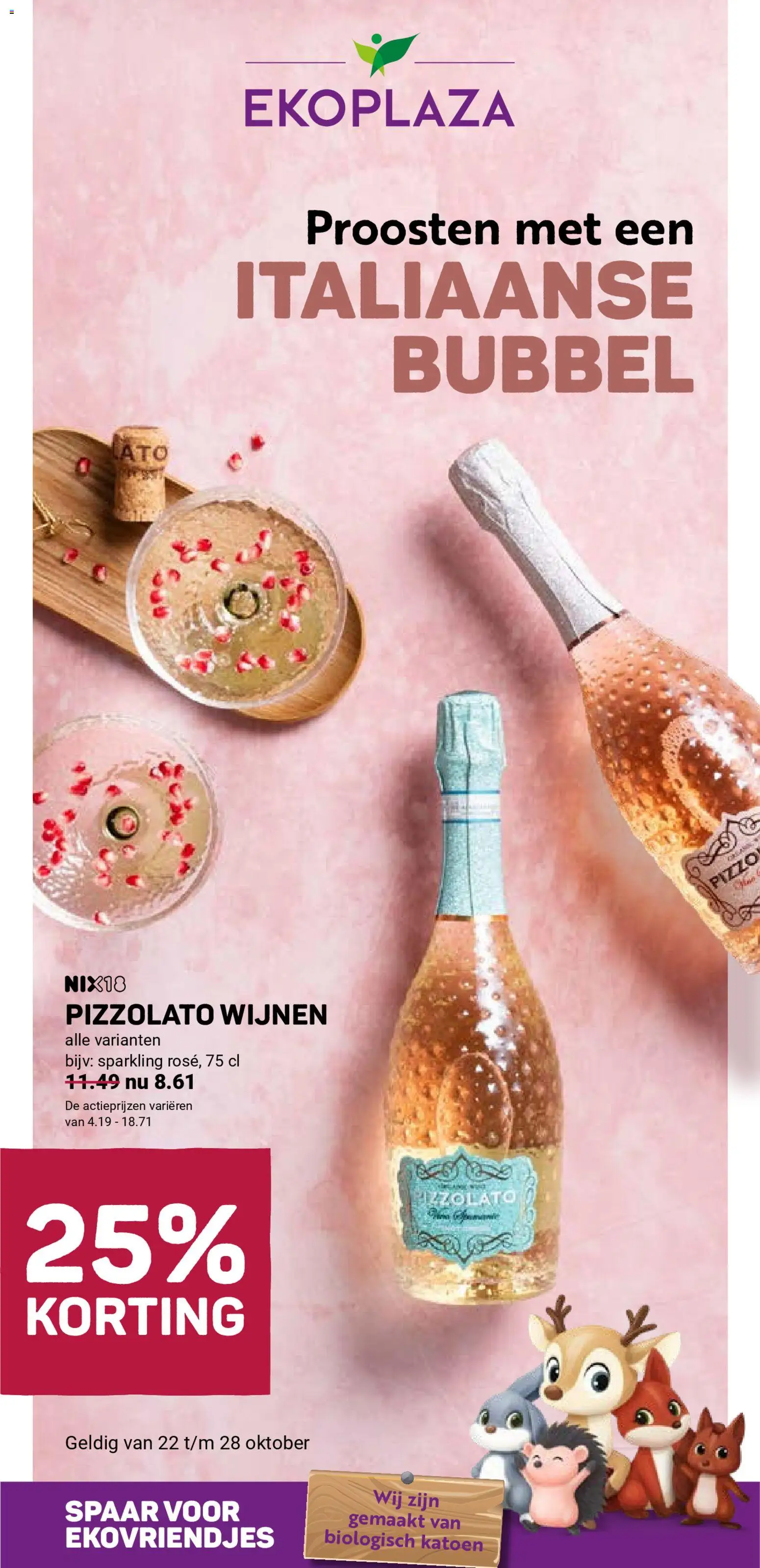 Ekoplaza shop Folder week 43 geldig vanaf 22-10-2025 - Paginanummer 1