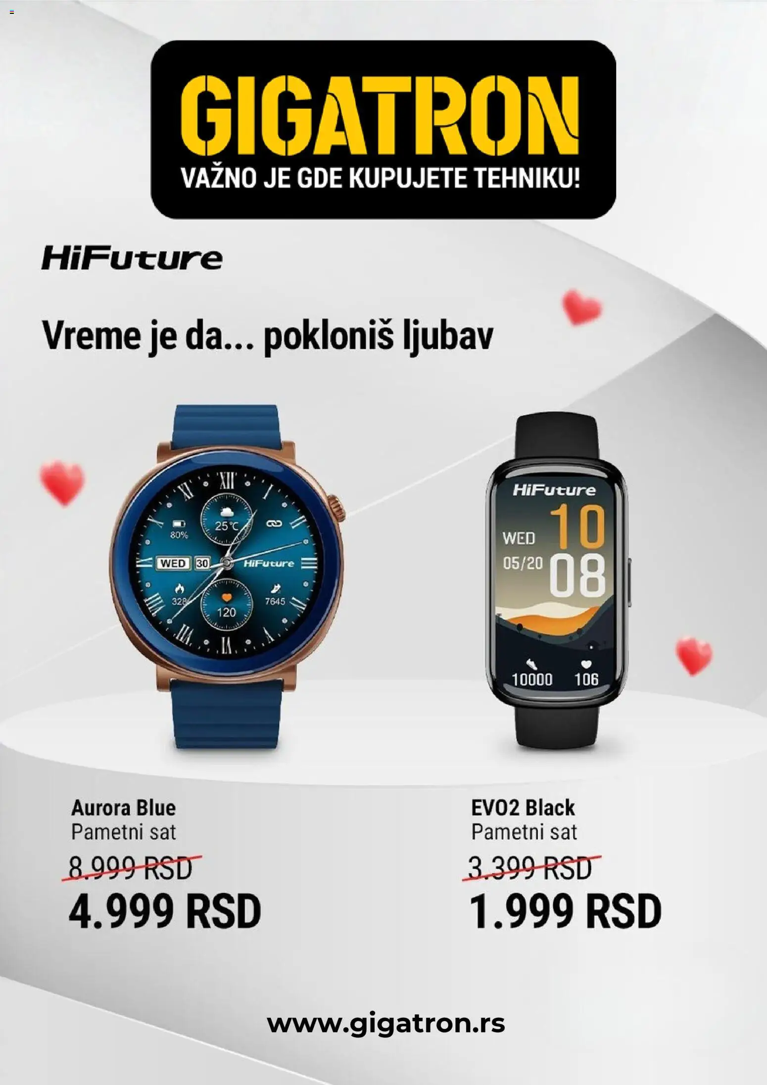 Pregled Gigatron kataloga - važi od 26.02.2026 - Sat, Pametni sat