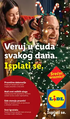 Pregled Lidl kataloga - važi od 10.11.2025