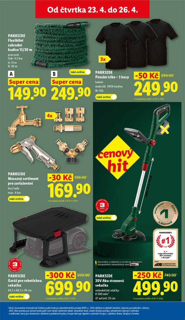 Nový Lidl leták od 23.04.