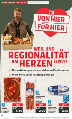 Vorschau von dem Prospekt des Geschäftes Kaufland, gültig ab dem 22.01.2026