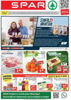 Pregled letka Katalog trgovine Spar vrijedi od 12.11.2025