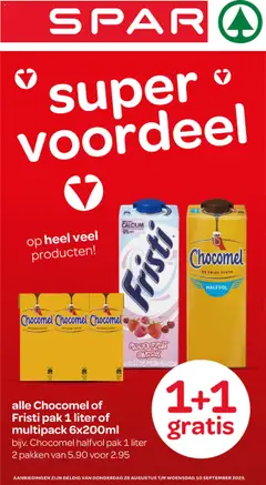 Voorbeeld van Folder van winkel Spar geldig vanaf 28-08-2025