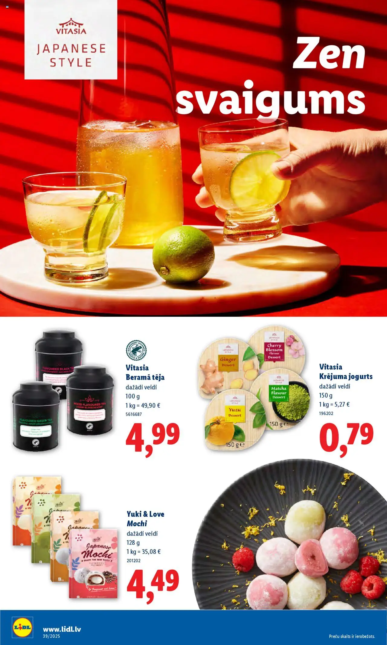 Skatīt Lidl akciju bukletu, derīgs no 2025.09.22