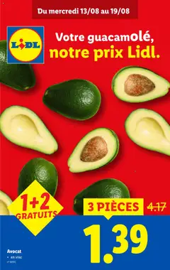 Voorbeeld van Folder de la semaine 33 van winkel Lidl geldig vanaf 13/08/2025
