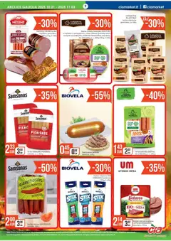 ČIA MARKET parduotuvės leidinio Leidinys galiojančio nuo 2025.10.21 peržiūra | puslapis: 9