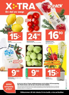 Förhandsgranska reklamblad Aktuella reklamblad Coop X:-TRA från butik Coop X:-TRA gäller från 01/12/2025 | Sida: 4