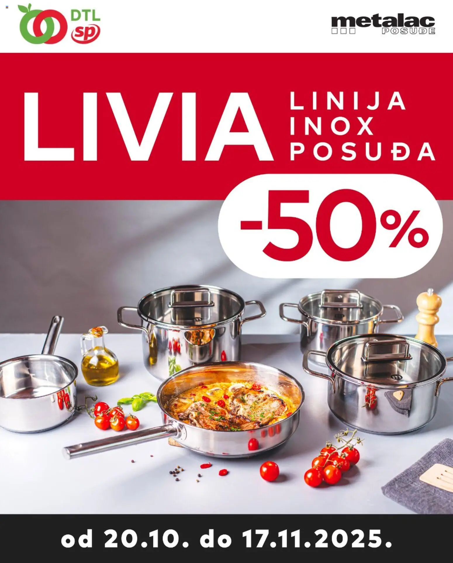 Senta Promet katalog važi od 20.10.2025 - stranica 1 - Posuđe