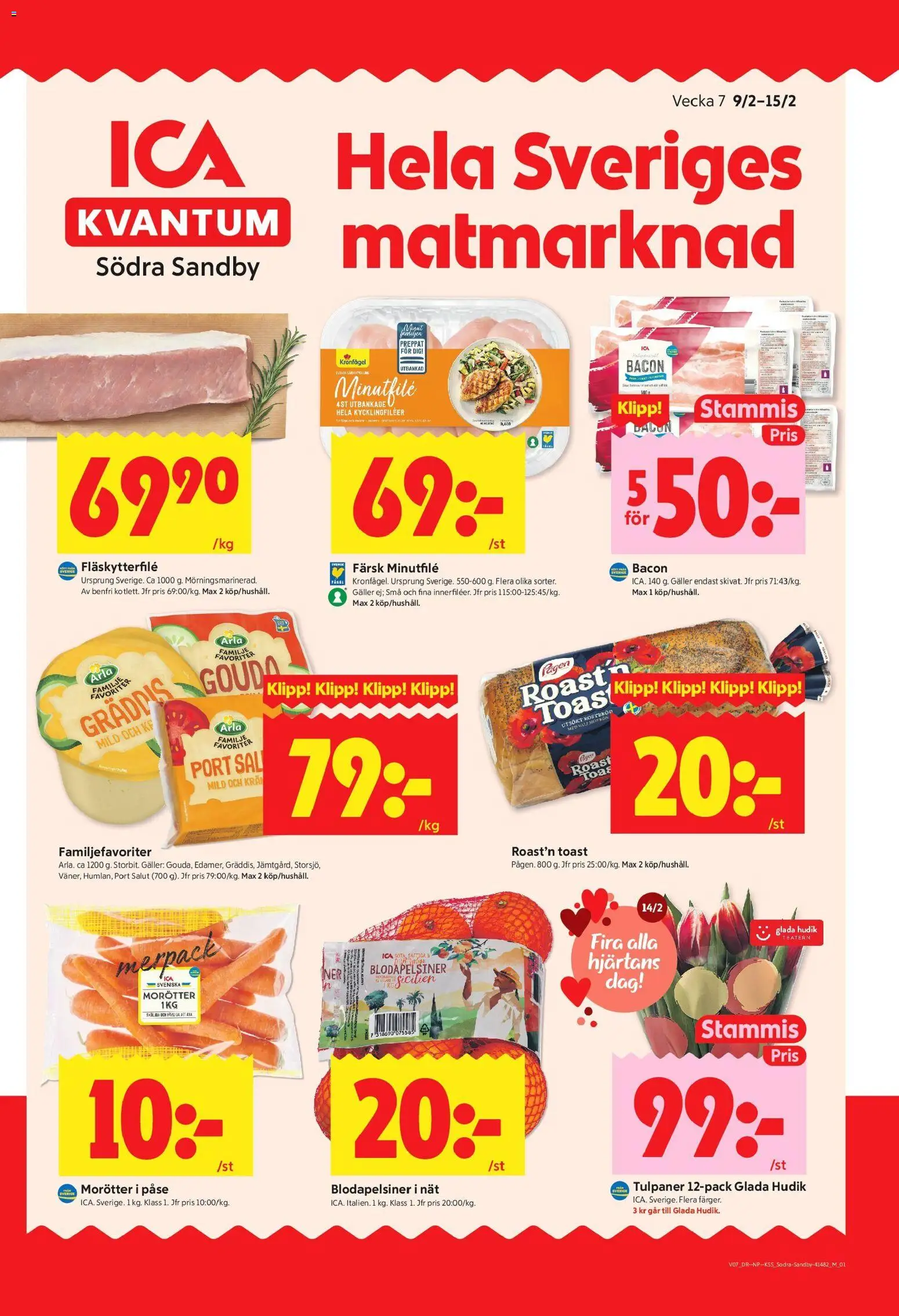 Förhandsgranska reklamblad Södra Sandby från butik ICA Kvantum gäller från 09/02/2026