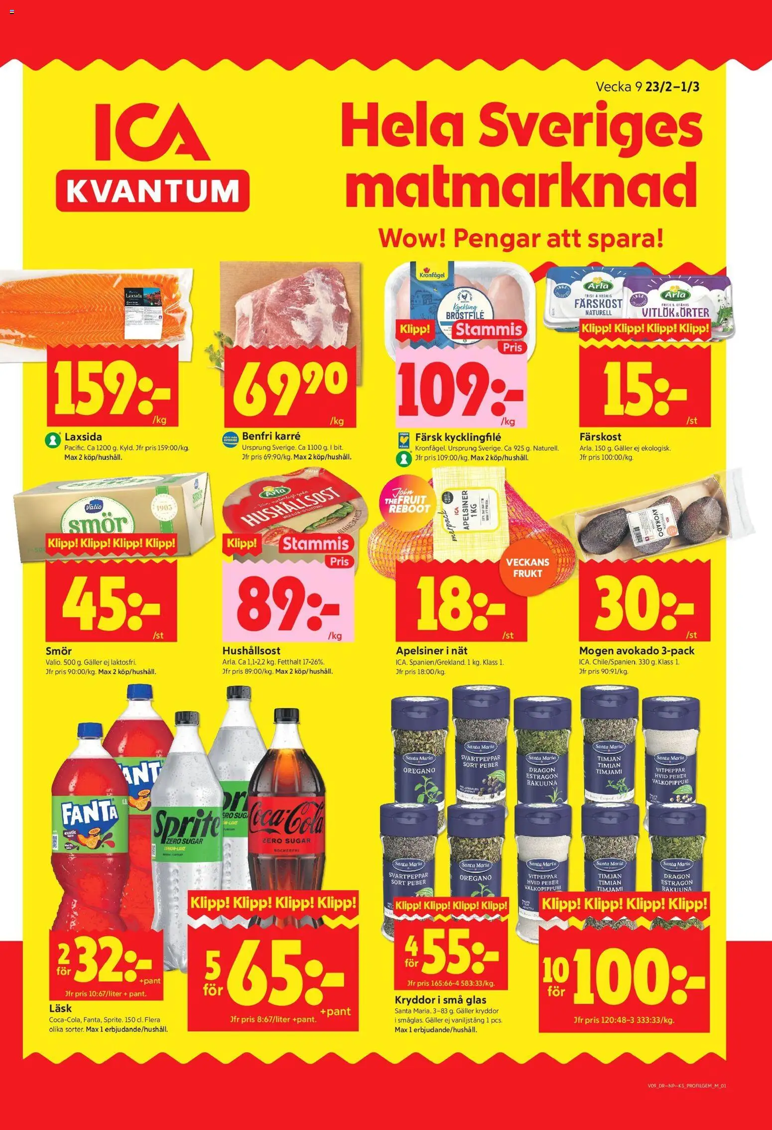 Förhandsgranska reklamblad Höganäs från butik ICA Kvantum gäller från 23/02/2026