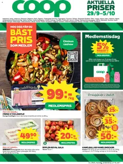 Förhandsgranska reklamblad Knäred från butik Coop gäller från 29/09/2025