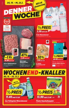 Vorschau des Merkblatts Aktionen vom Shop Denner gültig von 19.02.2026 bis 25.02.2026