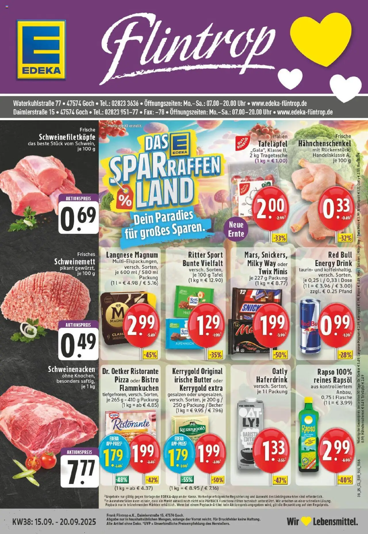 EDEKA Prospekt ab 14.09.2025 - Prospekt Goch Online