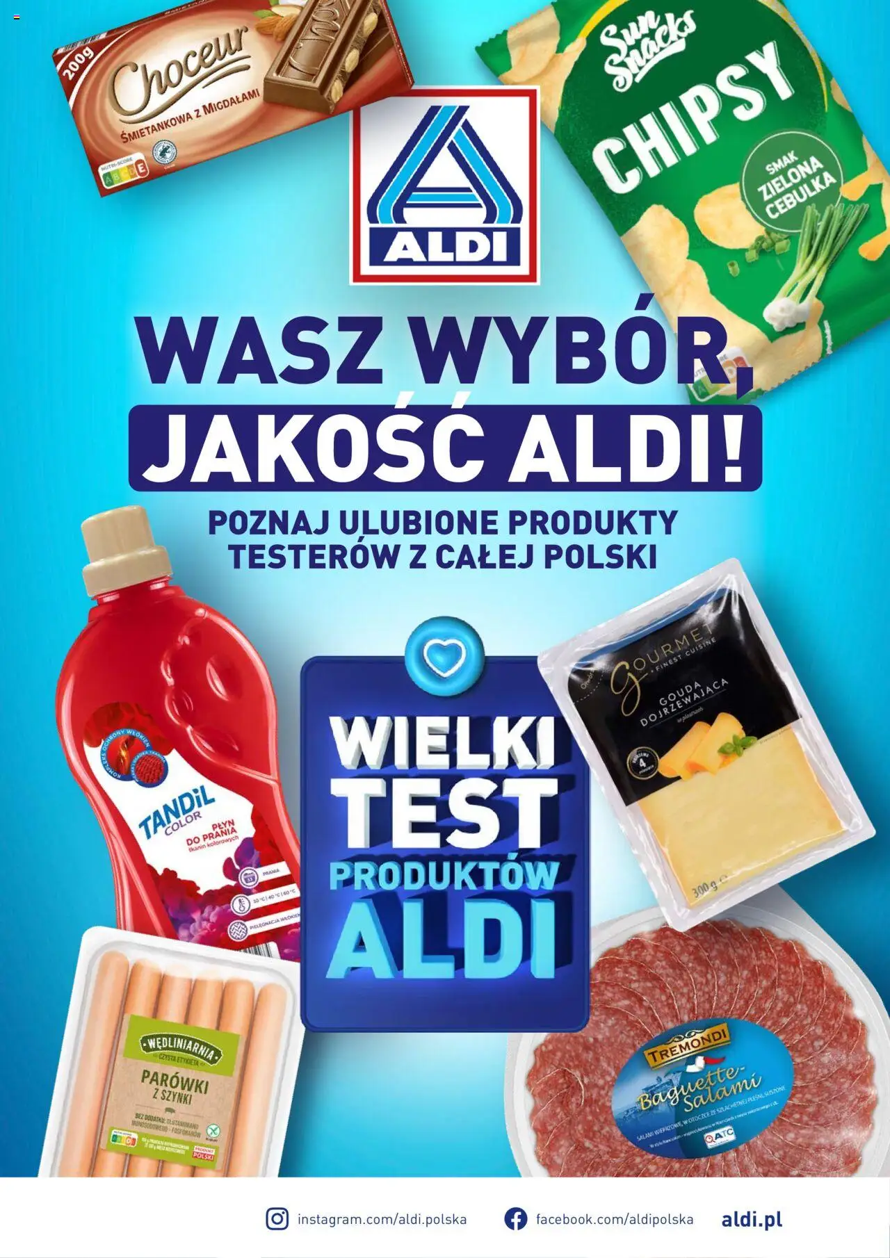 Aldi Wielki test od 17.02.2025 - Nowa Gazetka - Numer strony 1