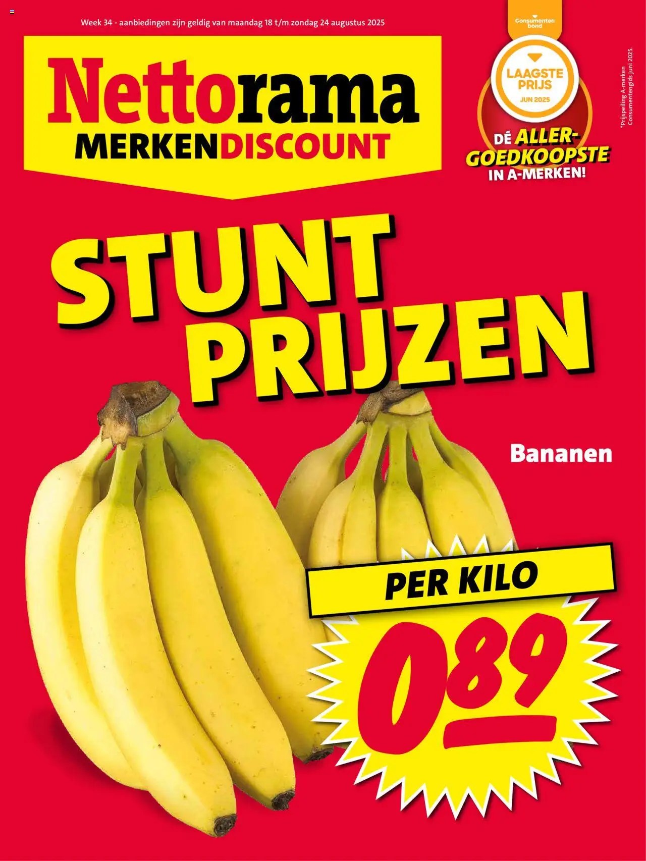 Nettorama shop Folder geldig vanaf 18-08-2025 - Paginanummer 1