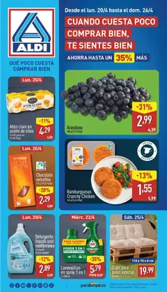 Vista previa del folleto de la tienda Aldi válido desde el 20/04/2026 