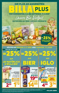 Vorschau der Angebote: Billa Plus Niederösterreich gültig ab 05.02.2026