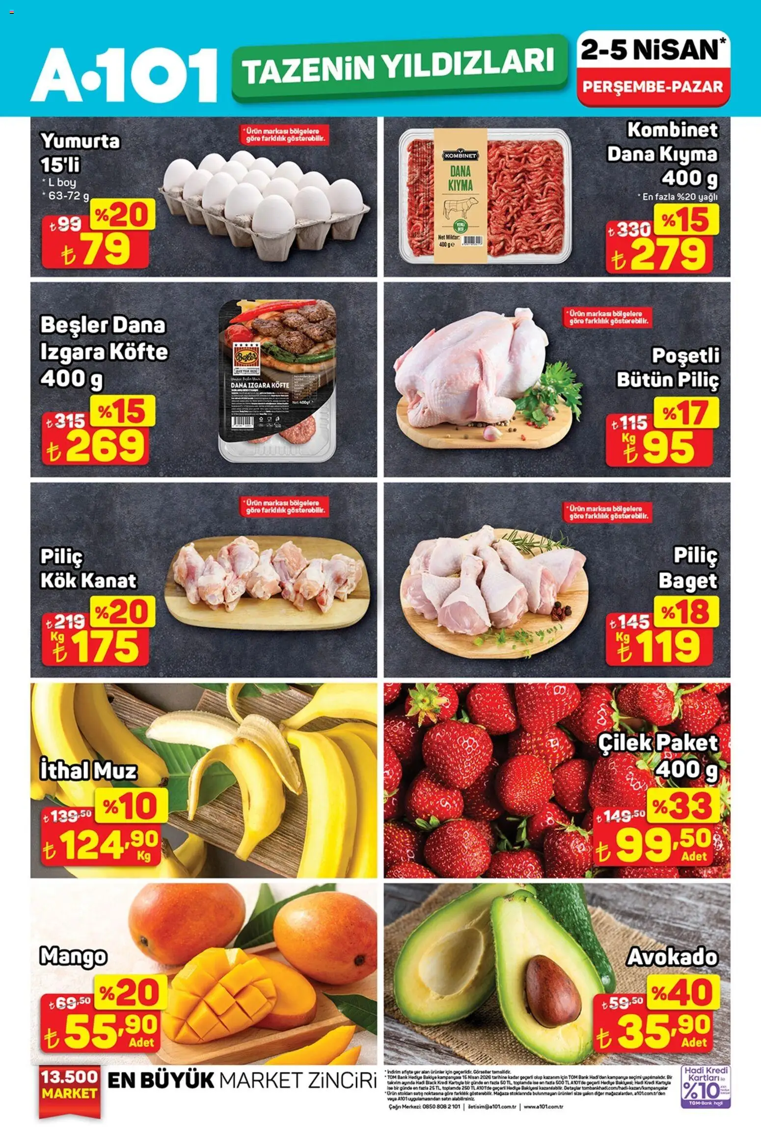 A101 A101 - Tazenin Yıldızları 02.04.2026 - Broşürünün önizlemesi