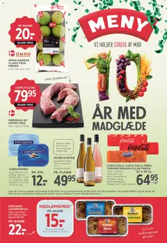 Eksempel på tilbudsavis Tilbudsavis fra butik Meny gyldig fra 12/09/2025