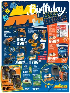 Preview of MICA flyer valid from 21/08/2025