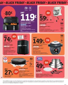Prévisualisation de Black Friday du magasin E.Leclerc formulaire valide 21/11/2025 | Page: 14