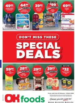 Preview of OK Foods flyer valid from 25/02/2026