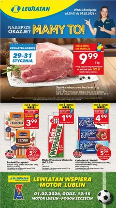 Pogląd gazetki "Lublin" ze sklepu Lewiatan ważnej od 29.01.2026